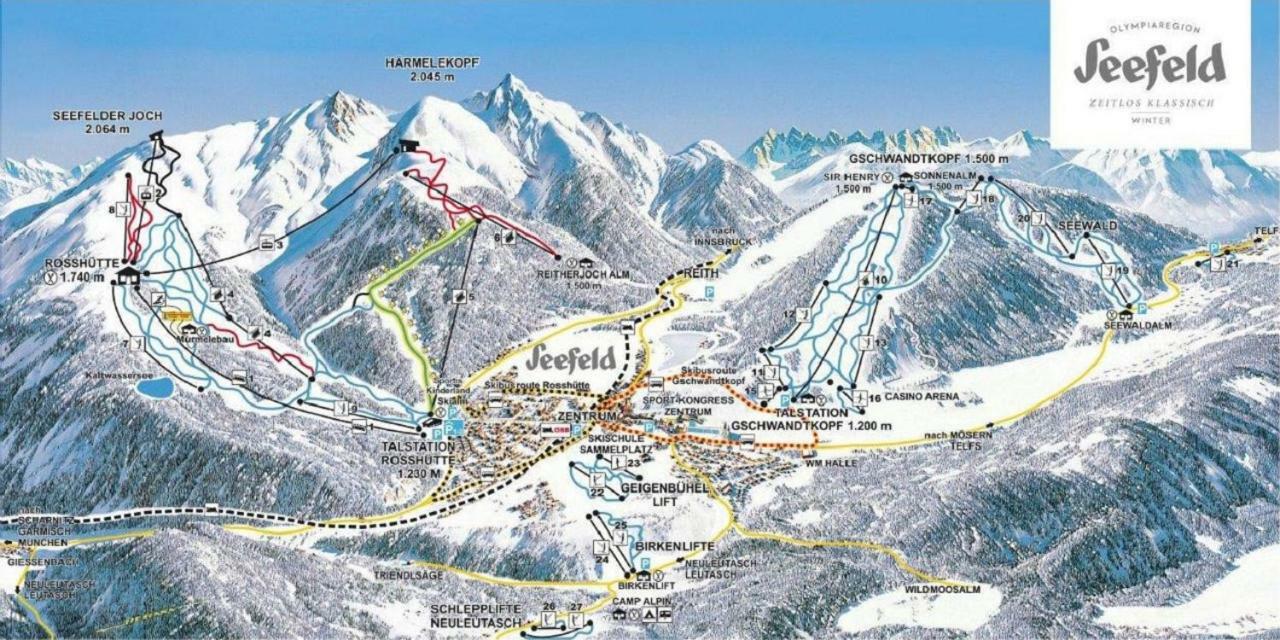 Appartmenthaus Birkenwald Seefeld in Tirol Eksteriør bilde